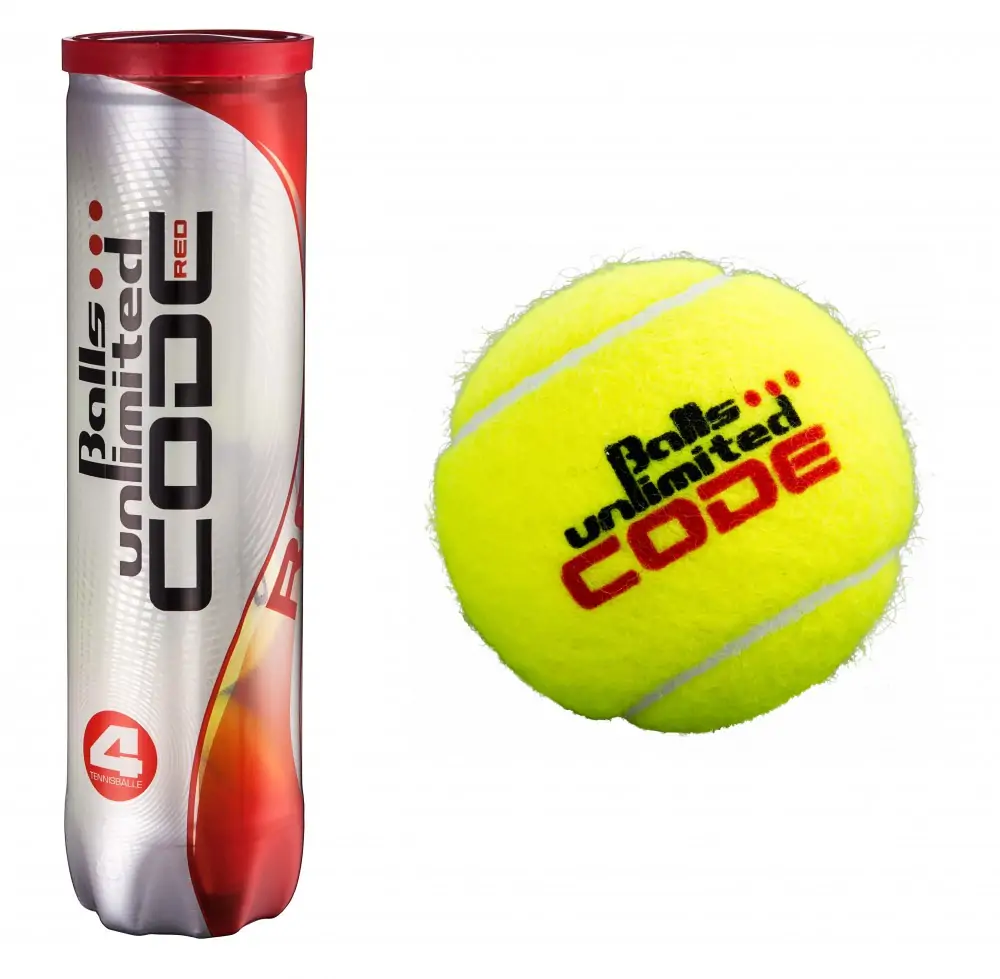 TUBE DE 4 BALLES CODE RED