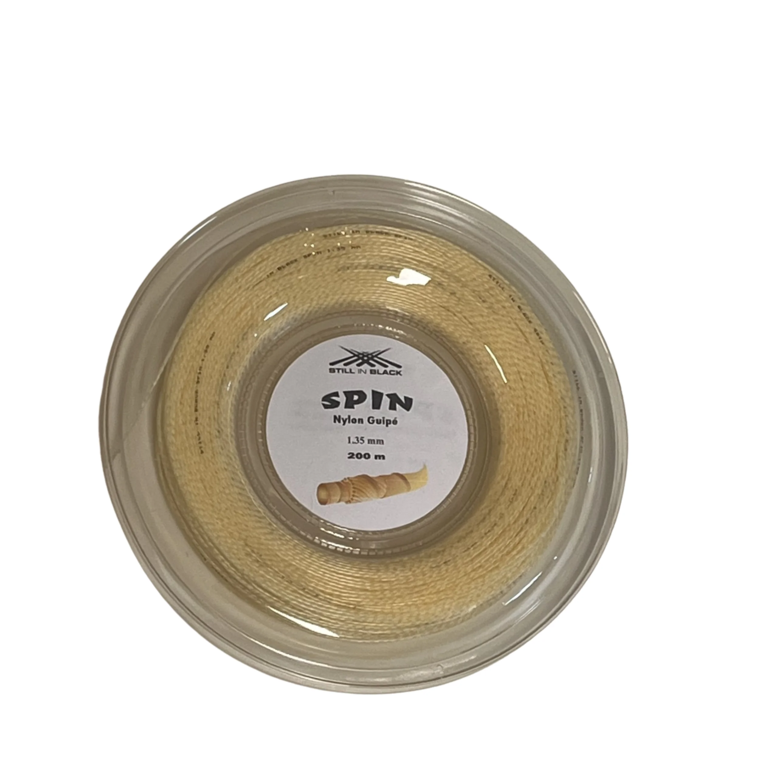 Bobine 200 m Nylon Guipé Still In Black