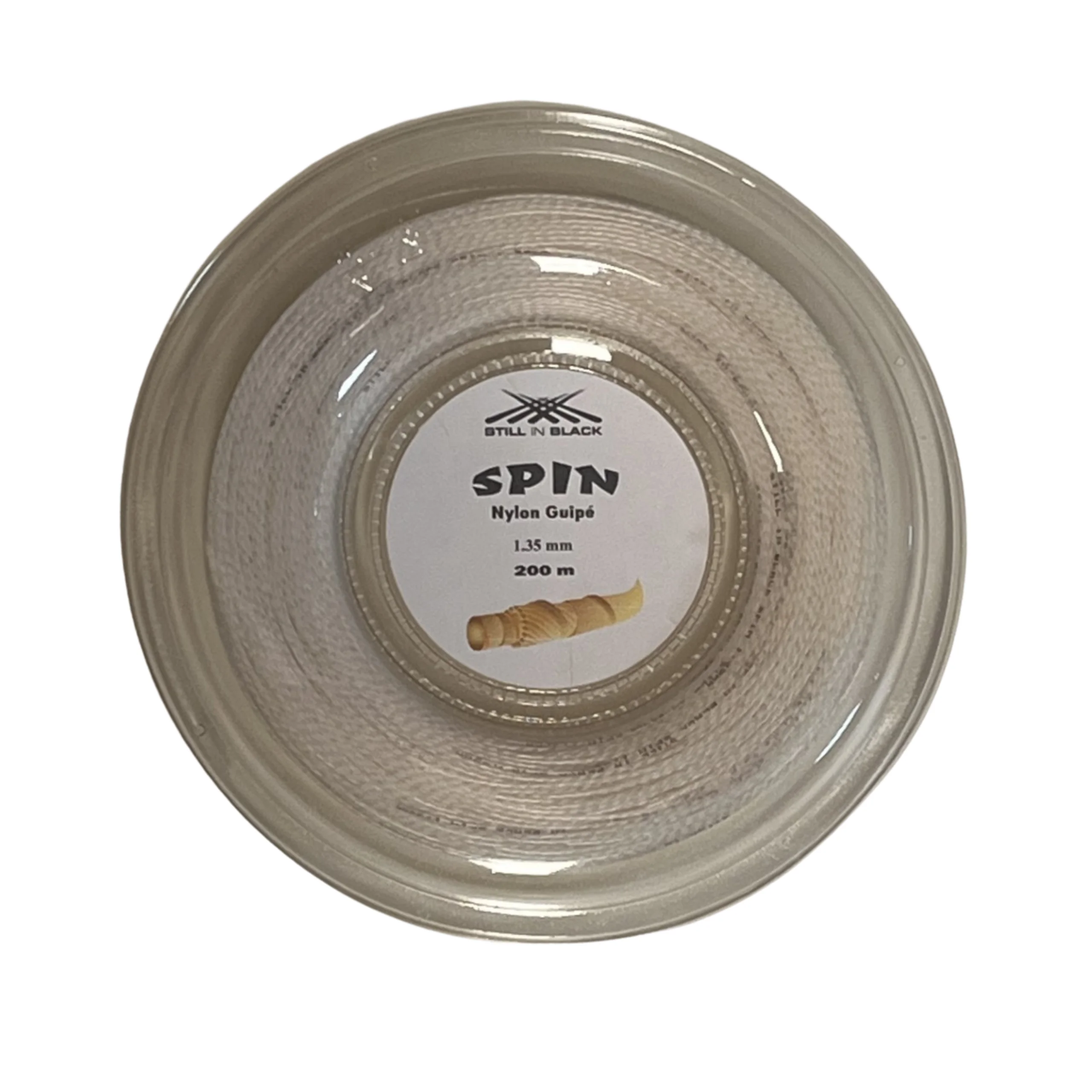 Bobine 200 m Nylon Guipé Still In Black – Image 4