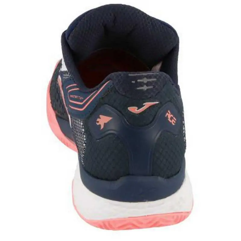 ACE PRO CHAUSSURE FEMME TERRE BATTUE Rose Bleu Marine – Image 3