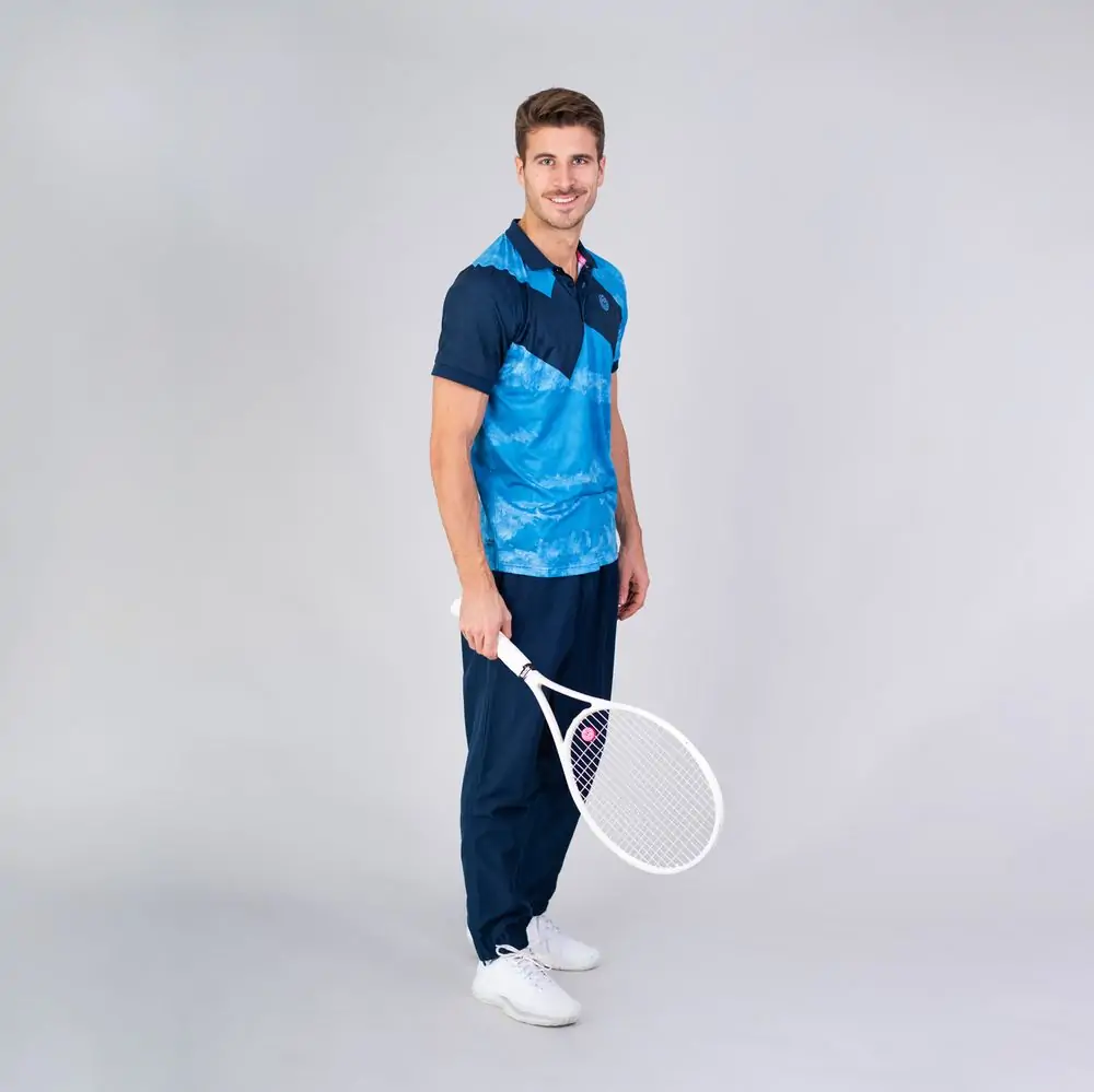 Polo Idir Tech Bleu – Image 2