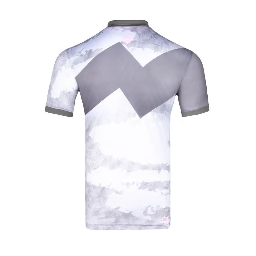 Polo Idir Tech Gris et Blanc – Image 3