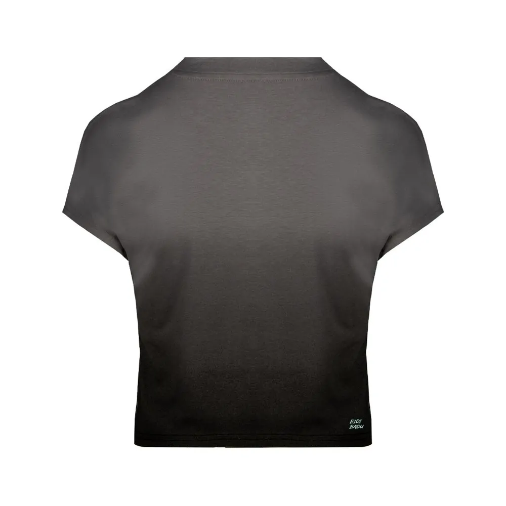 Tee-Shirt Multifidi Move Printed Gris Noir - Image 2