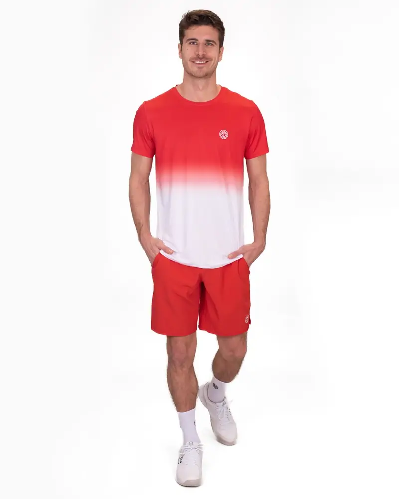 Tee-Shirt Crew Gradiant Tee Men Rouge - Image 3