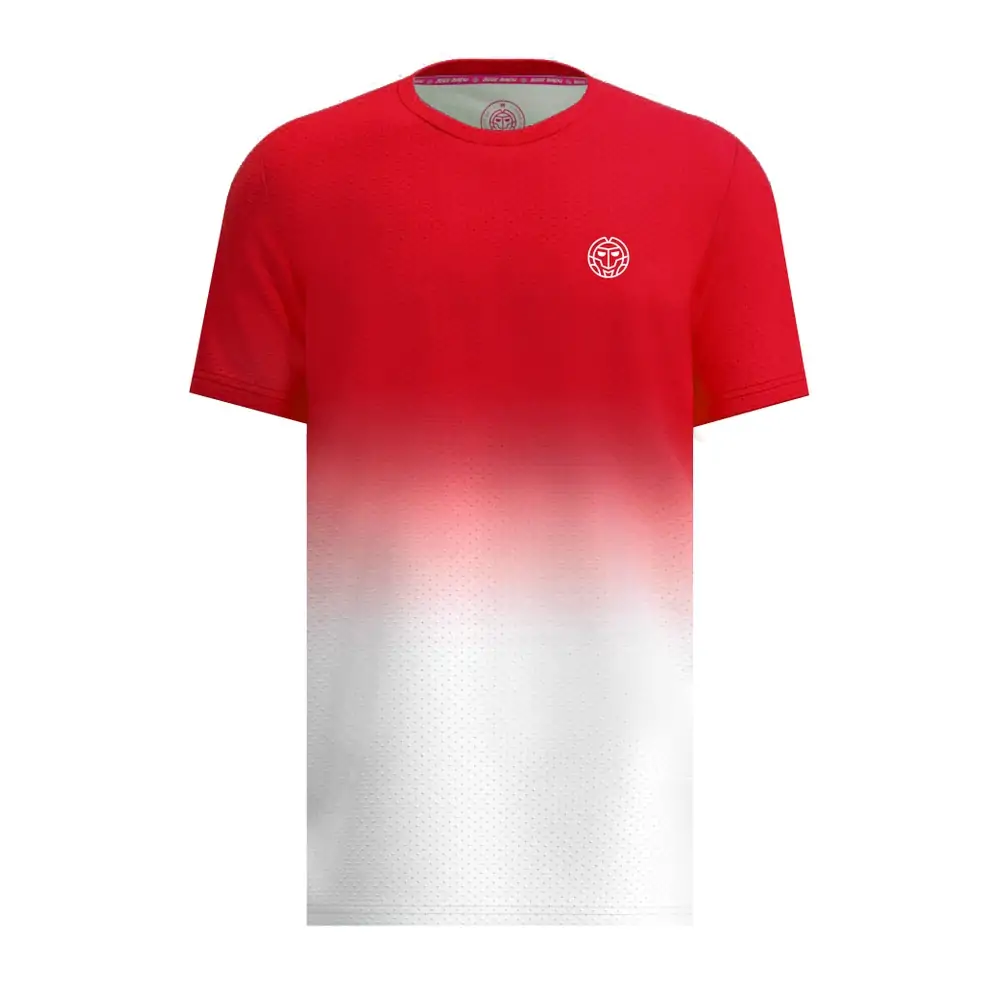 Tee-Shirt Crew Gradiant Tee Men Rouge - Image 4