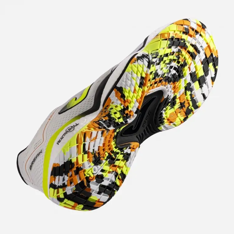 CHAUSSURE JOMA "T-BREAK" BLANC / JAUNE - Image 2