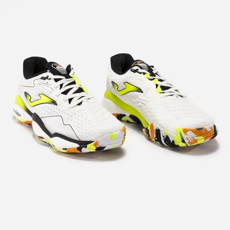 CHAUSSURE JOMA "T-BREAK" BLANC / JAUNE - Image 5