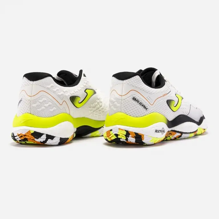 CHAUSSURE JOMA "T-BREAK" BLANC / JAUNE - Image 4