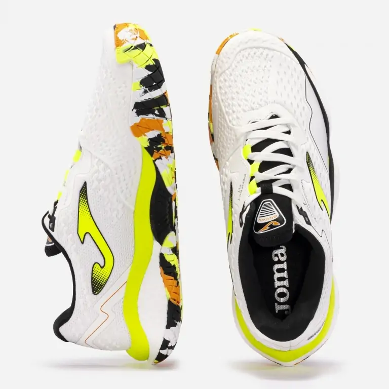 CHAUSSURE JOMA "T-BREAK" BLANC / JAUNE - Image 3