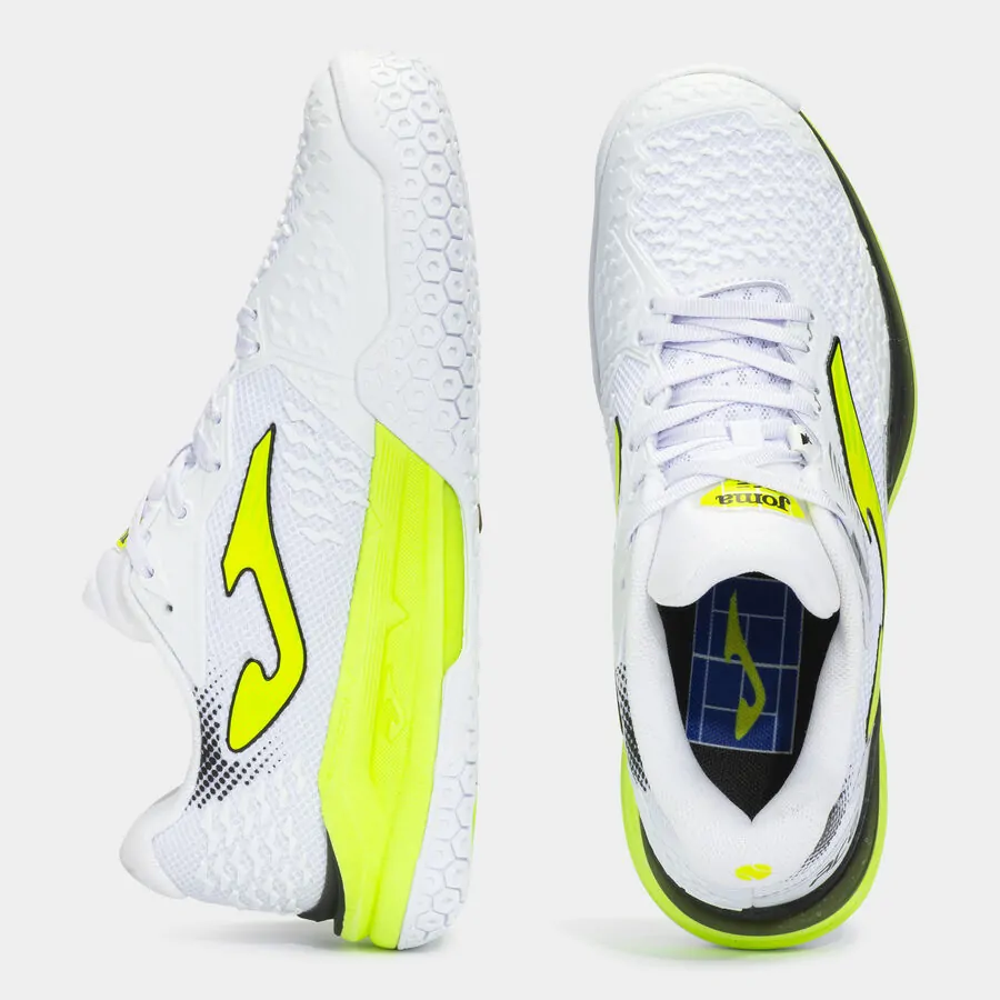 CHAUSSURE JOMA "ACE" BLANCHE-JAUNE - Image 4